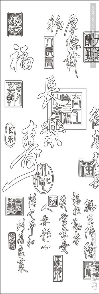 艺术玻璃图案
