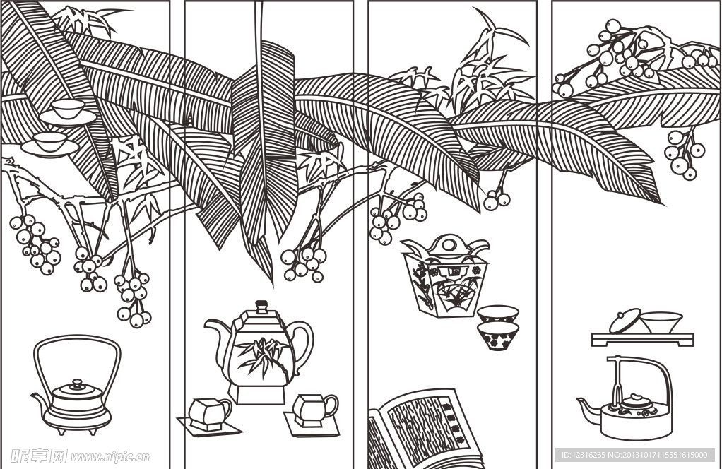 艺术玻璃图案