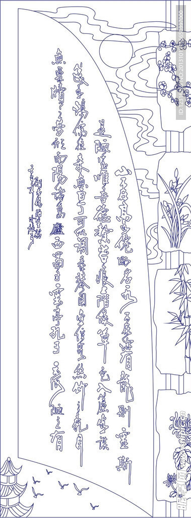 艺术玻璃图案