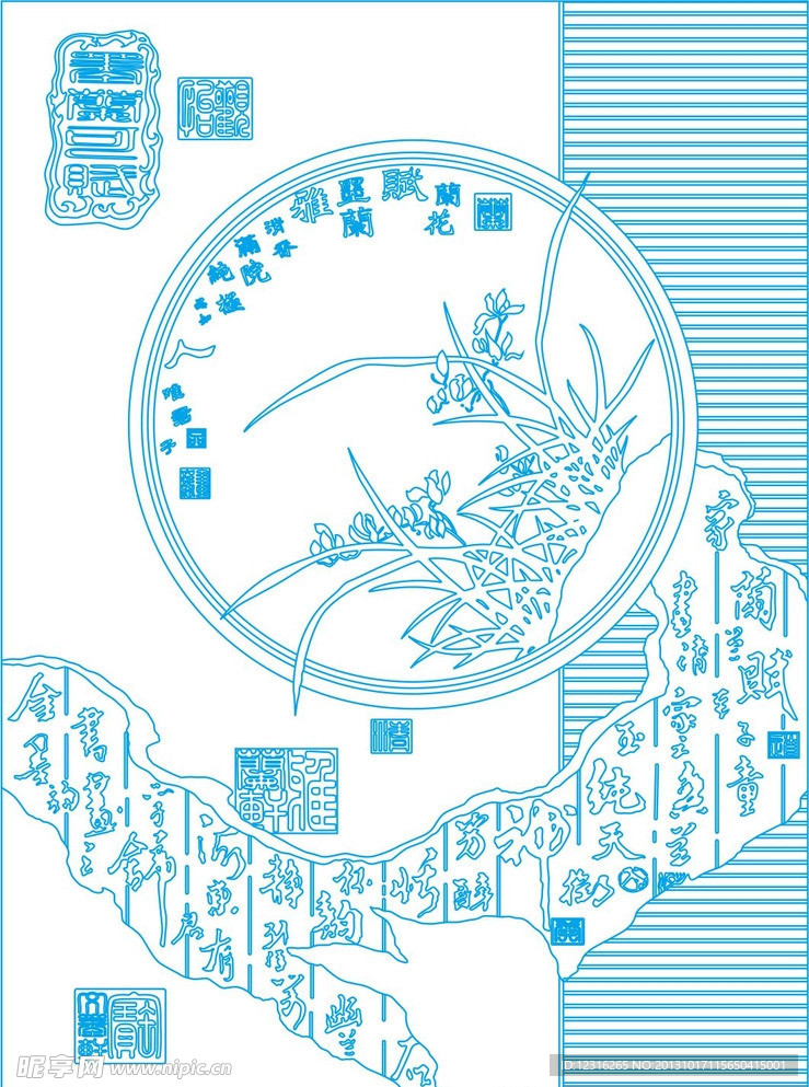 艺术玻璃图案