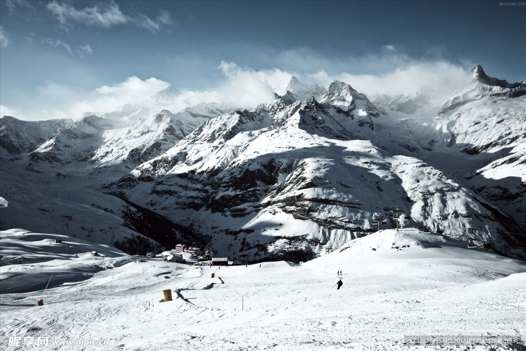 雪山 风景