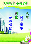 城市文明标牌