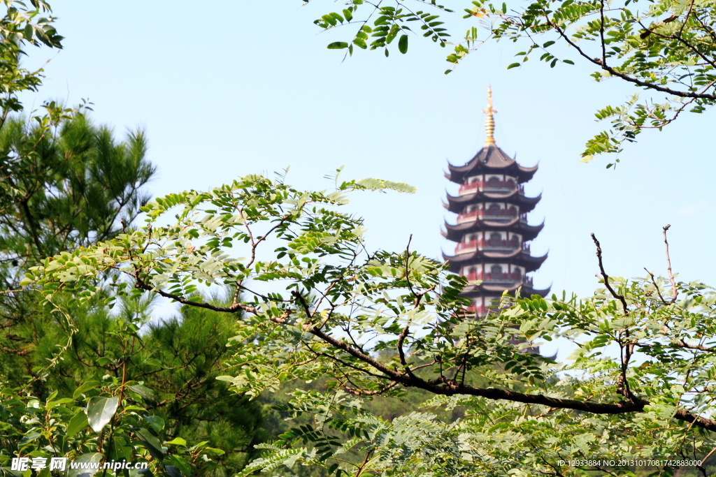 香山古塔