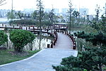 农耕园小桥风景