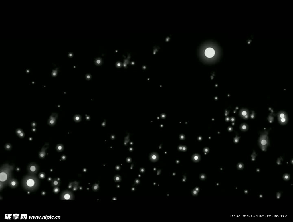 动态星光视频素材
