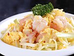 虾仁炒滑蛋