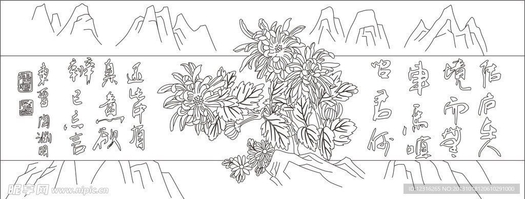 艺术玻璃图案