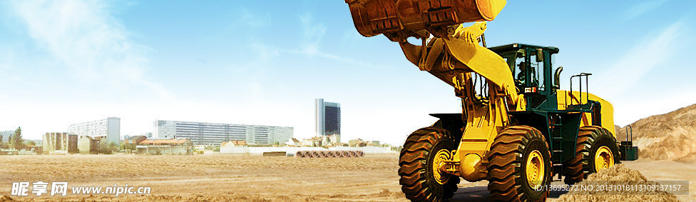 挖掘机 挖机banner