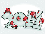 2014新年背景