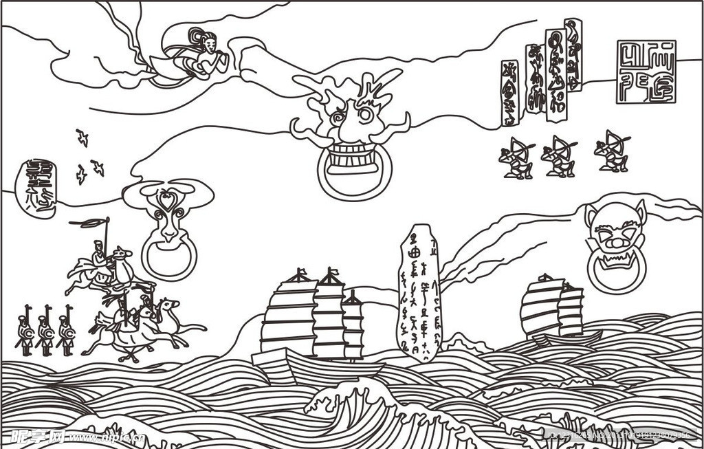 艺术玻璃图案