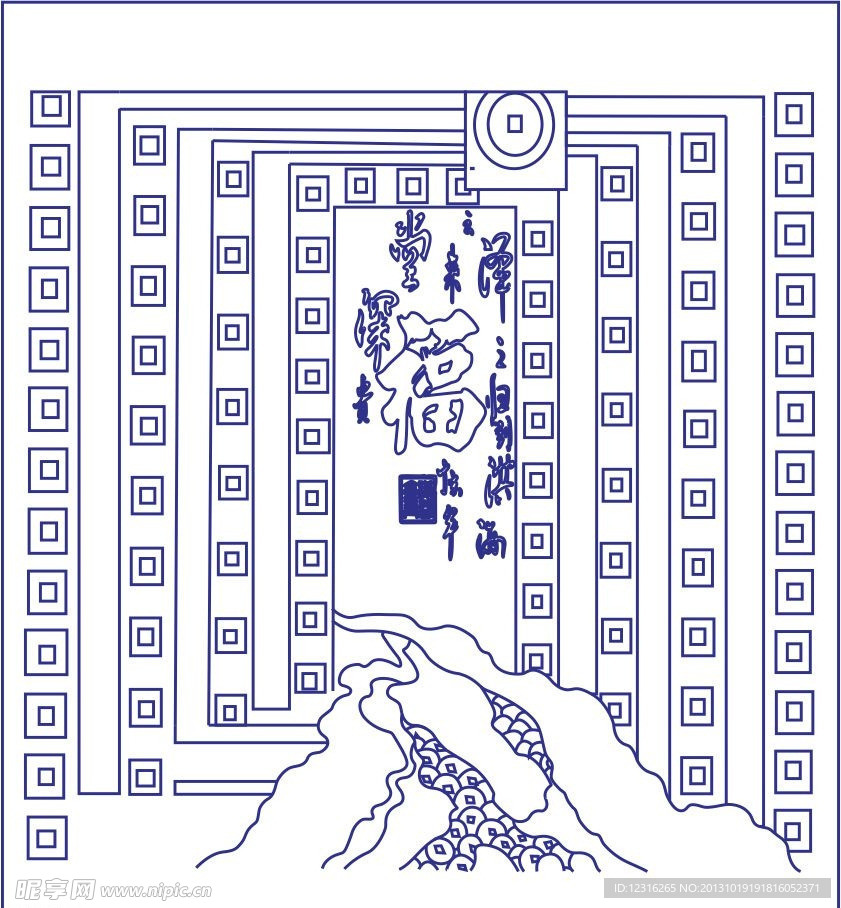 艺术玻璃图案