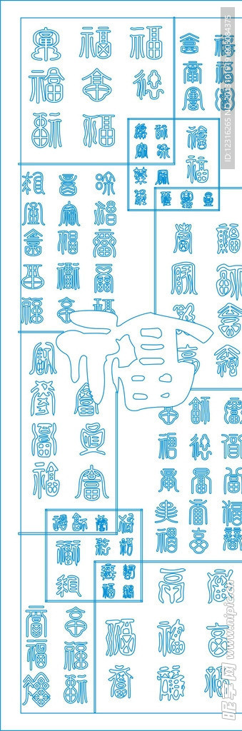艺术玻璃图案