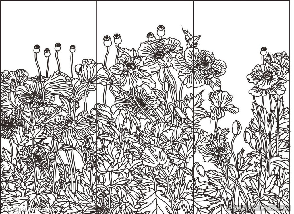 艺术玻璃图案