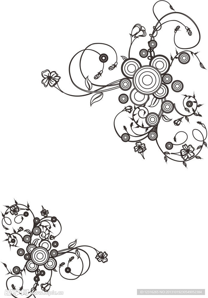 艺术玻璃图案 花纹