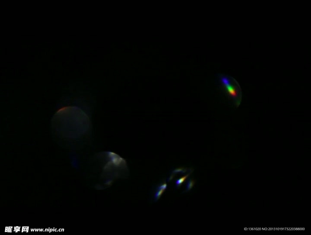 粒子星光背景视频素材