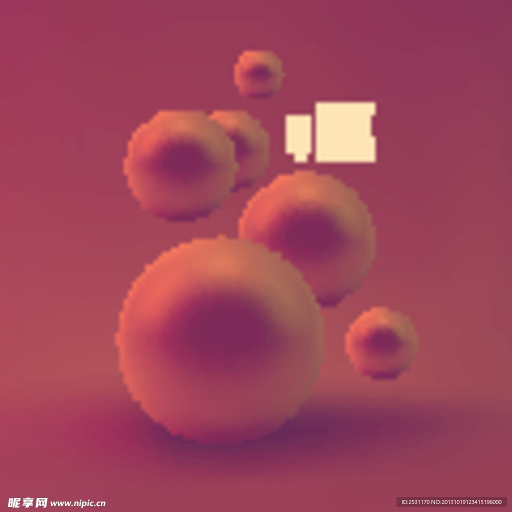 3d球体背景
