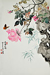 花香引蝴