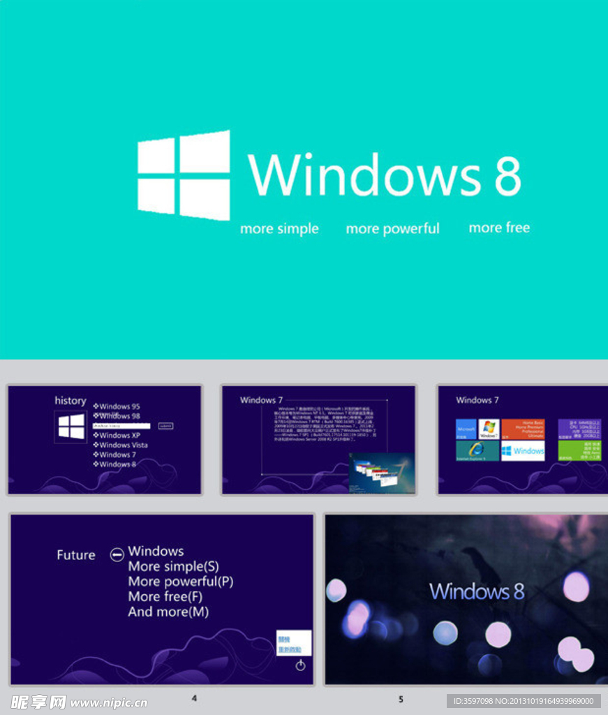 Win8产品ppt