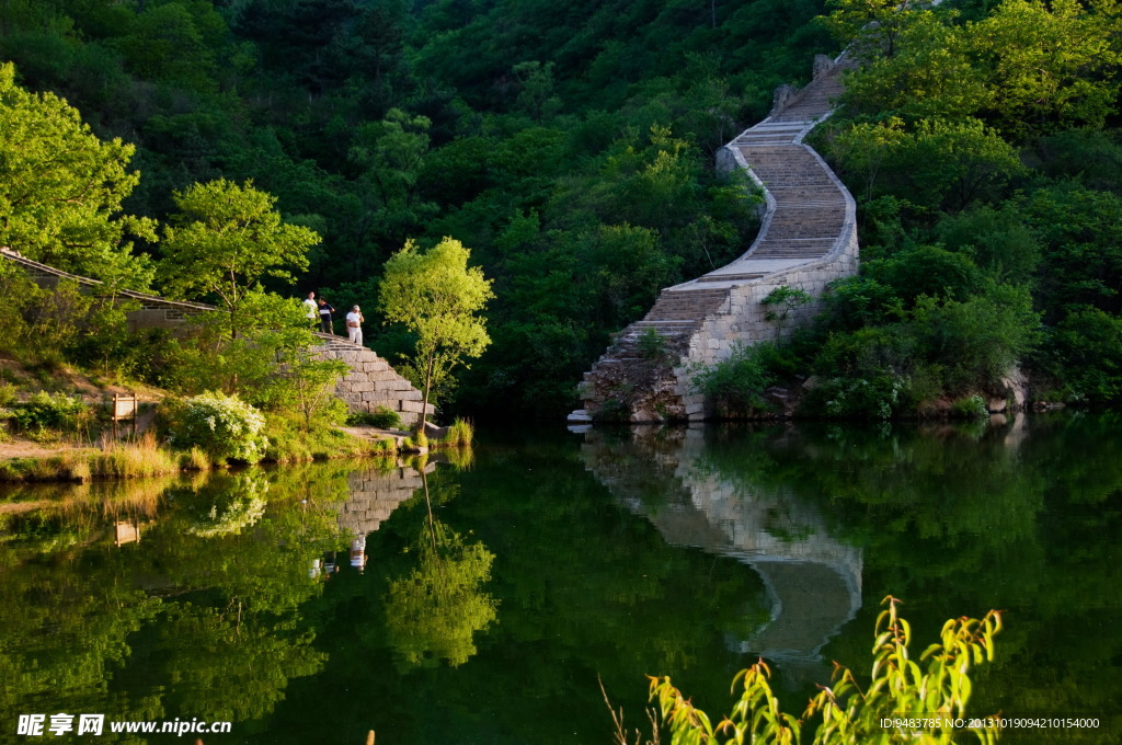 怀柔黄花城水长城风景