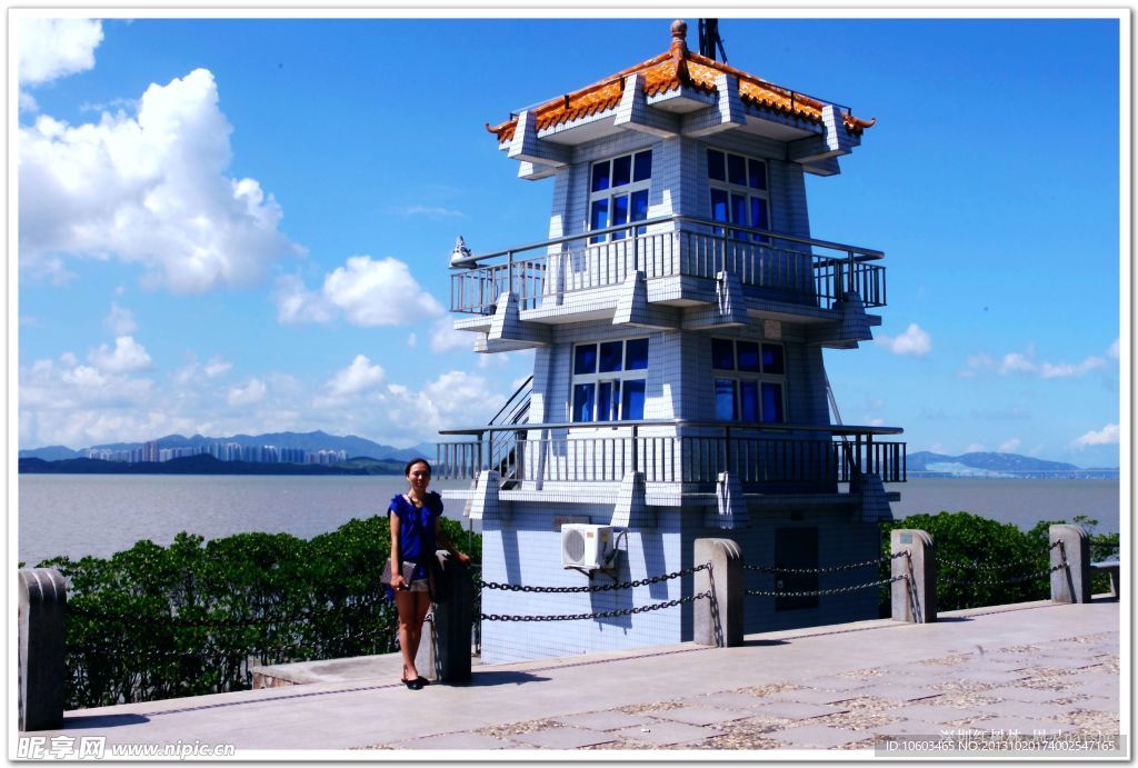 粤港两地 海滨风景