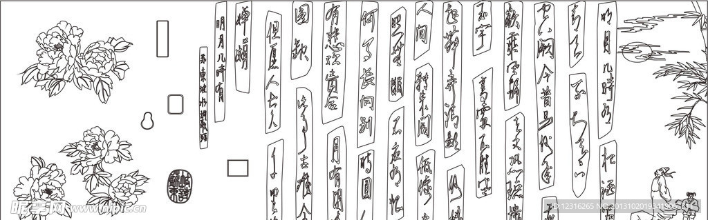 艺术玻璃图案