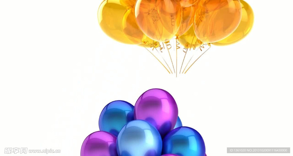 气球背景婚庆视频