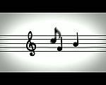 音符背景视频素材