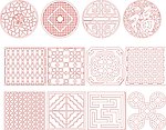 镂空花纹