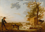 景观与牛