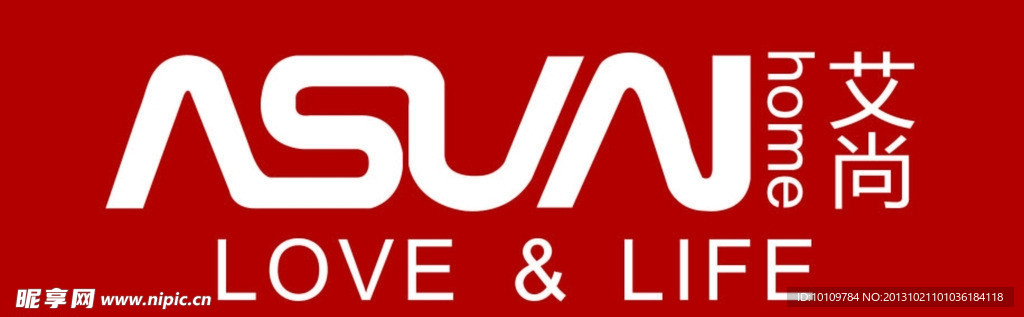 艾尚家纺LOGO