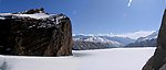 峡谷冰流