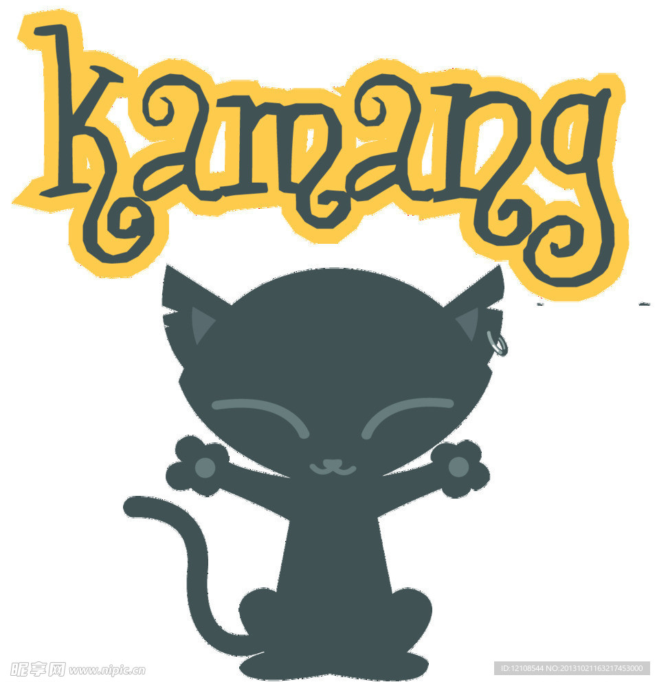 卡通猫咪