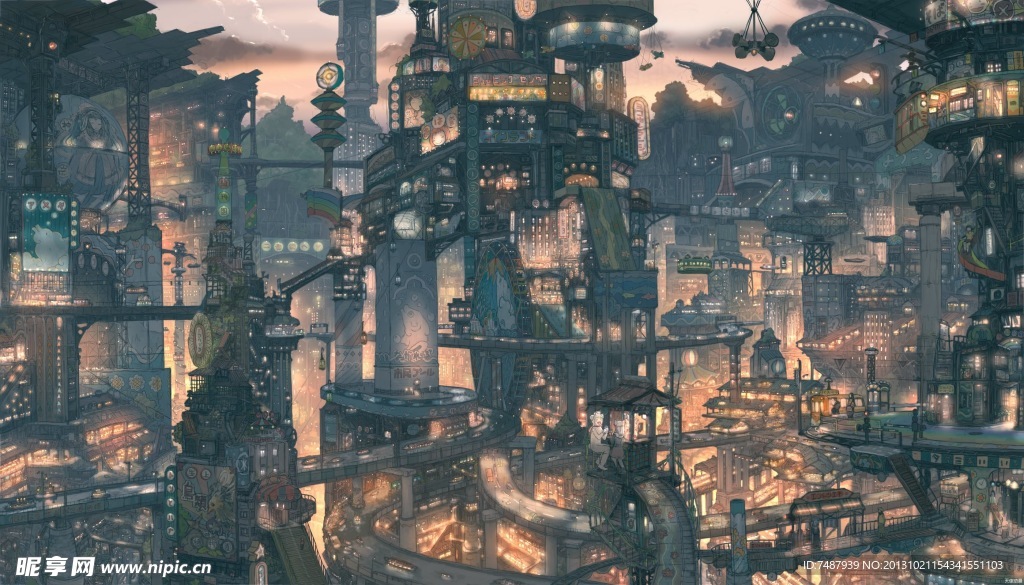 动漫风景