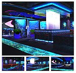 海洋风格主题餐吧模