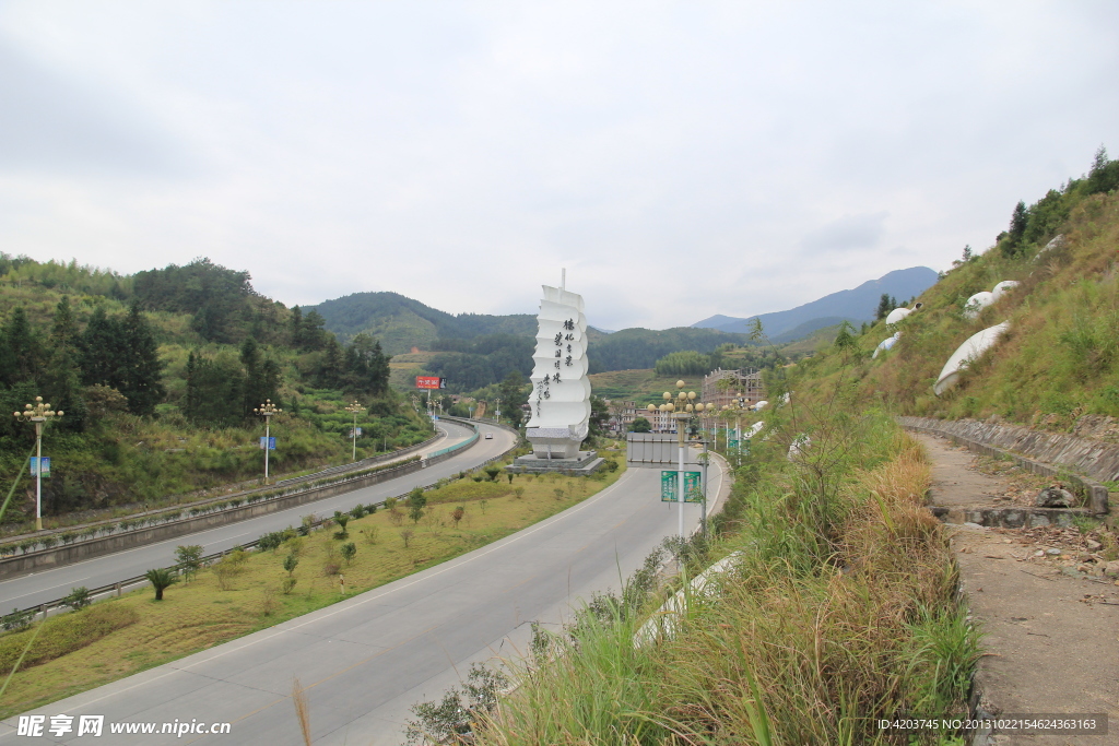 德化出城 高速路口