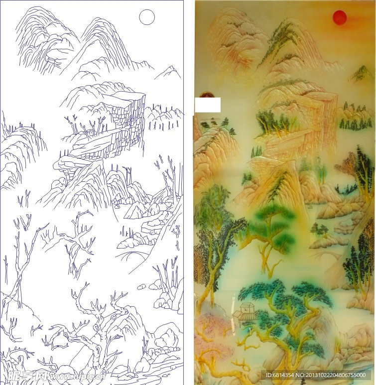 山水画 国画