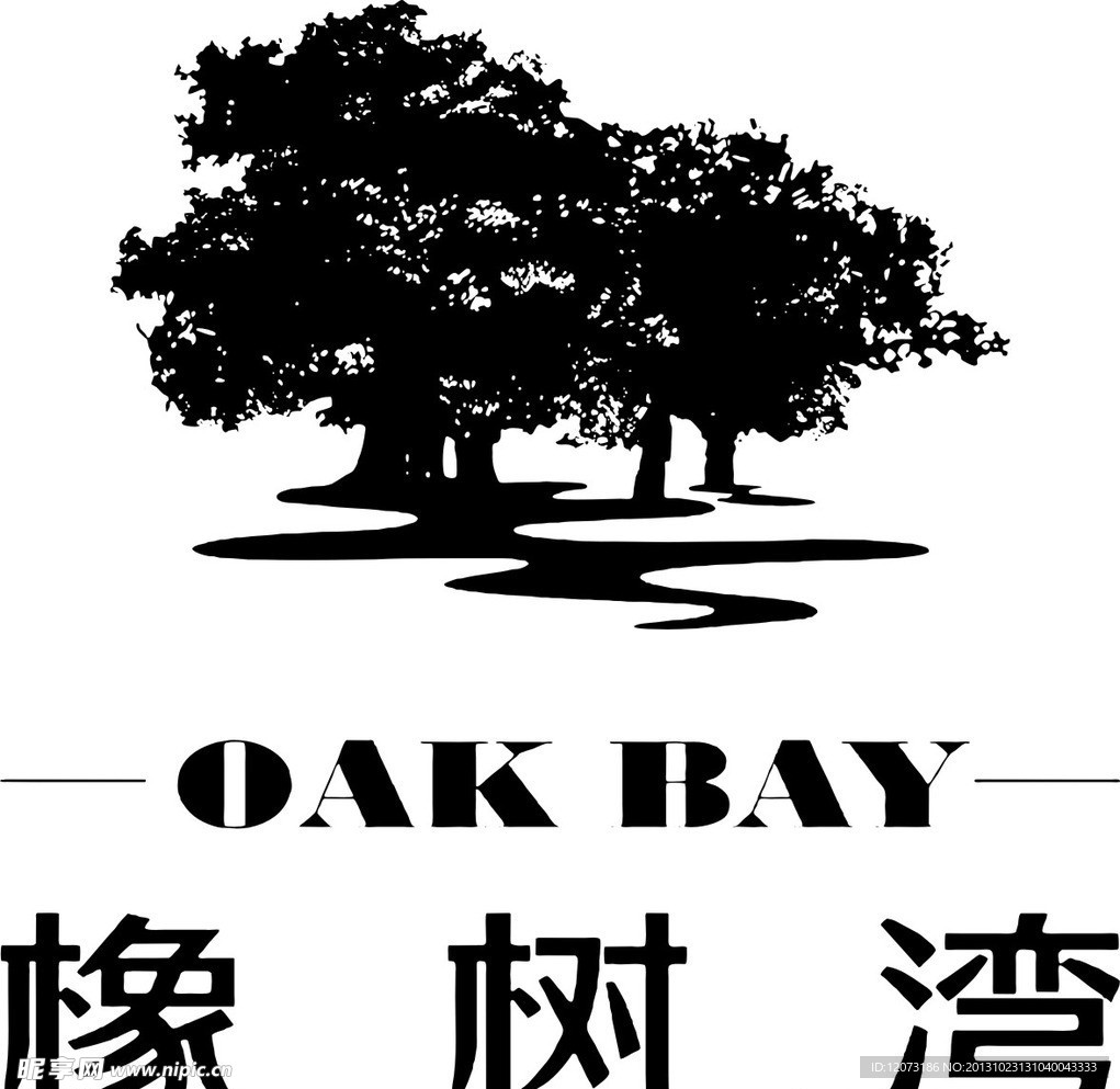 橡权湾logo