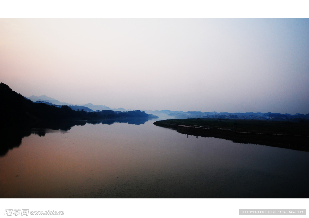 暮光山水