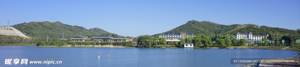 铭湖大湖全景