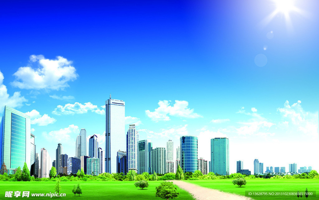 城市 自然风景