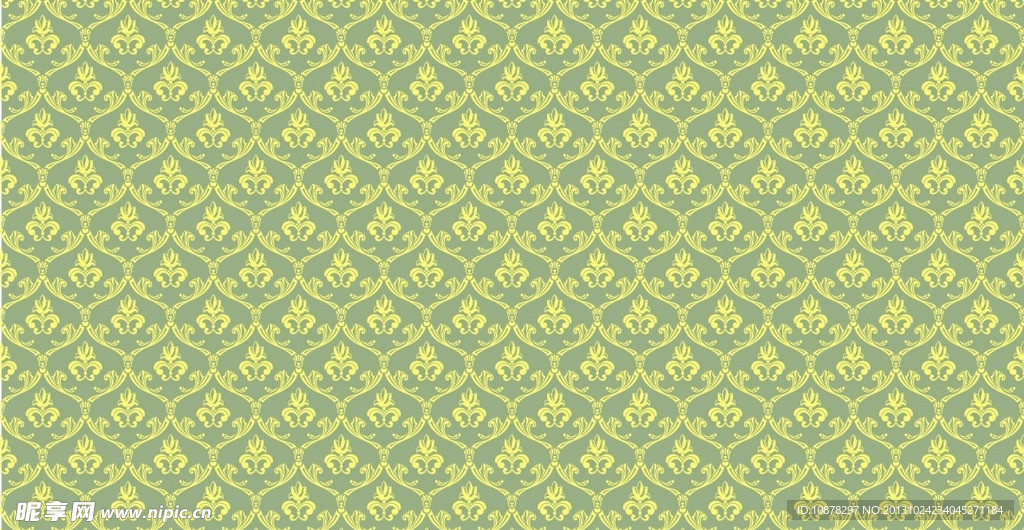 欧式底纹 花朵