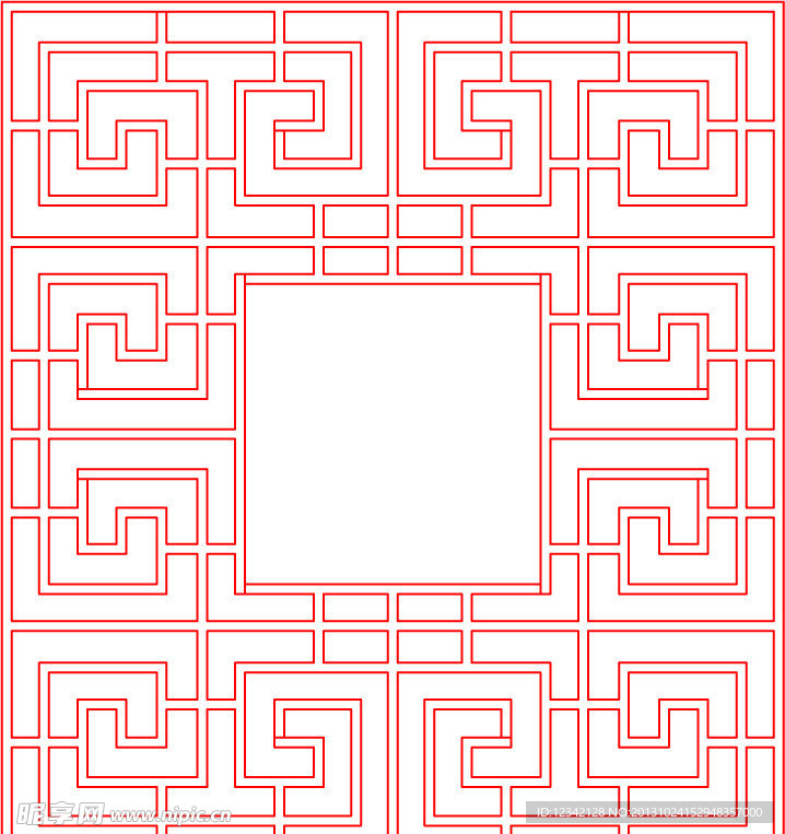 格子窗纹