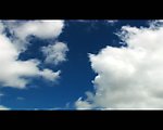 蓝天白云背景视频素材