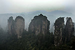 水墨山势