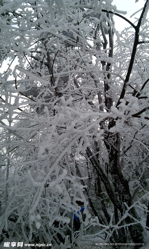 峨眉雪景