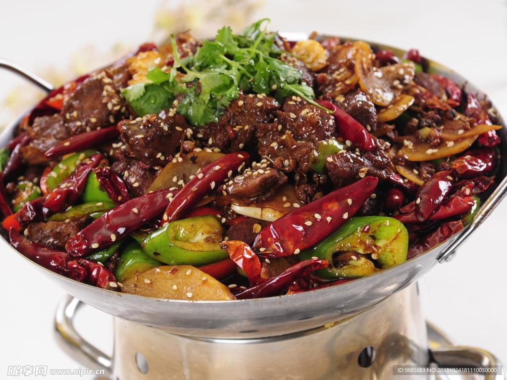 干锅牛肉