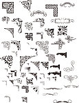 中国传统图案矢量图