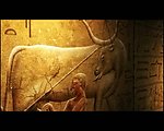 古代浮雕墙视频素材