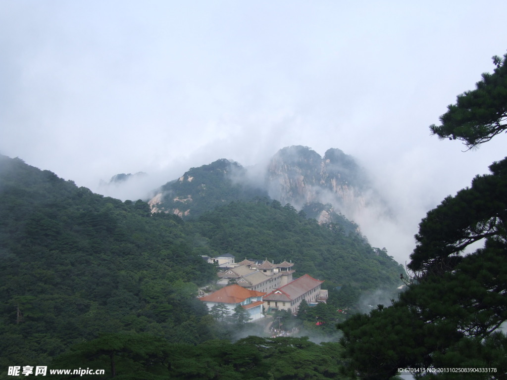 黄山美景