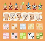爱犬CDR矢量图卡通狗